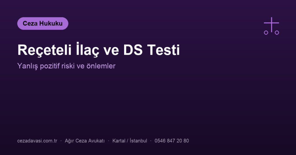 Reçeteli İlaç Kullanımı Denetimli Serbestlik Testini Etkiler mi?